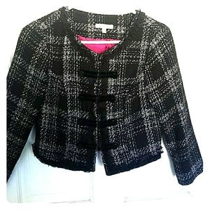 Charlotte russe  blazer tweed cropped
